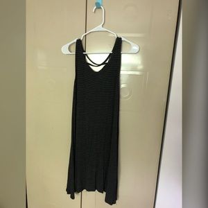 Olivia Rose Grey and Black Swing Dress